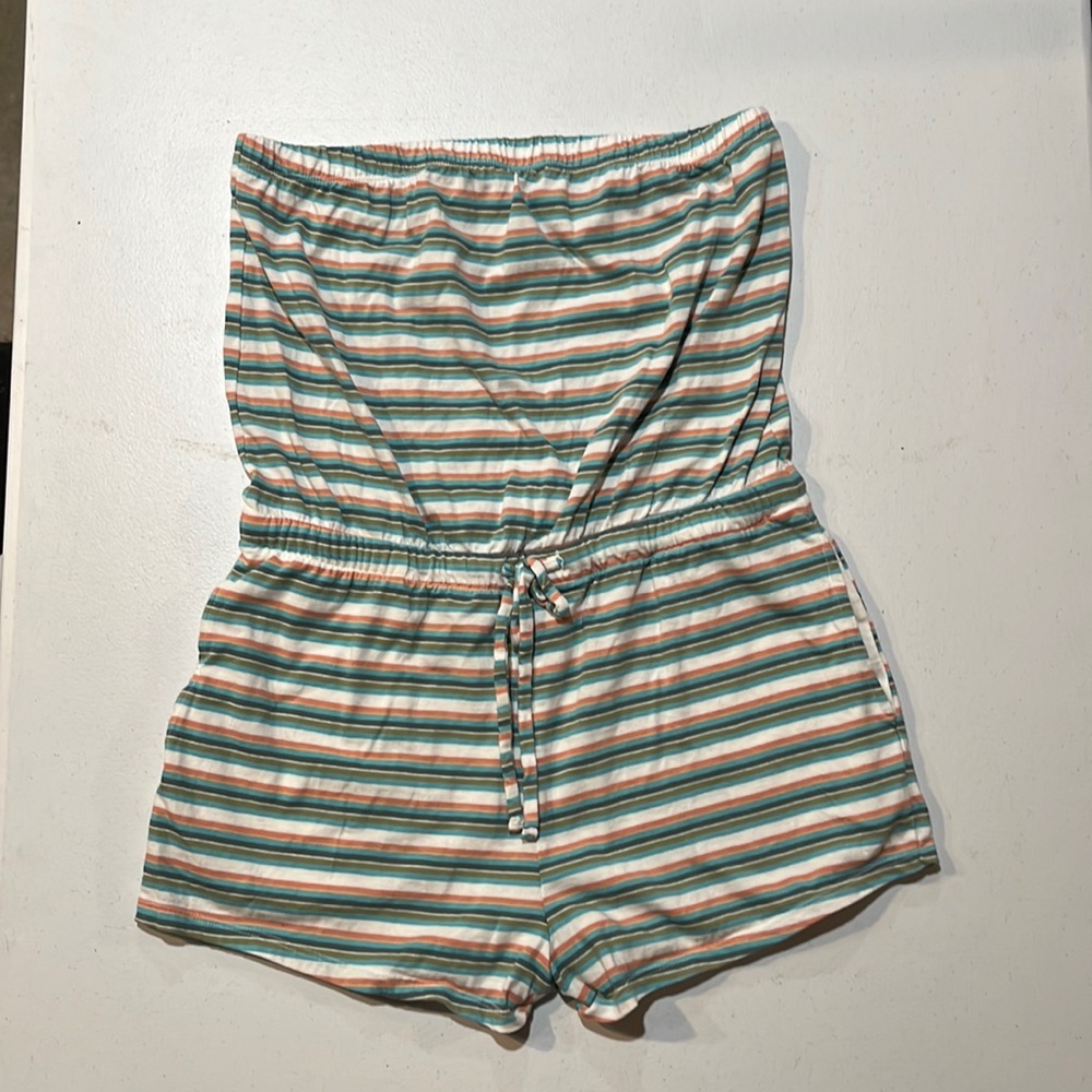 Striped Aeropostale romper